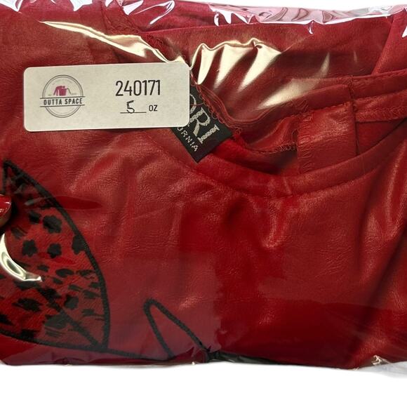 Lori of California Vintage Red Statement Blouse - Picture 8 of 8